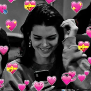 ✨ emoji kendall - jp Telegram sticker 16 of 25