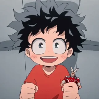 🥦 emoji midoriya izuku — @valerangle Telegram sticker 8 of 15