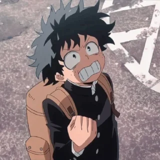 🍃 emoji midoriya izuku — @valerangle Telegram sticker 9 of 15
