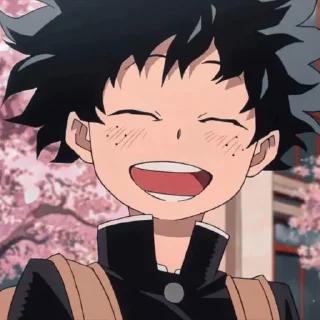 🥦 emoji midoriya izuku — @valerangle Telegram sticker 5 of 15