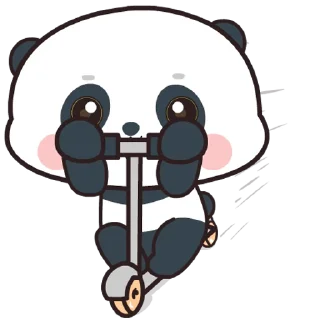 ⭐ emoji Baby Panda : Pop-up stickers @deazzle @cremium Telegram sticker 14 of 24