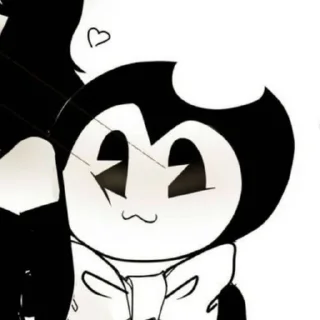 😊 emoji Bendy And The Ink Machine Telegram sticker 24 of 107