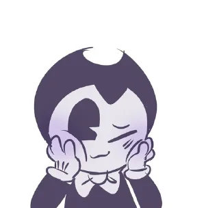 🙂 emoji Bendy And The Ink Machine Telegram sticker 17 of 107