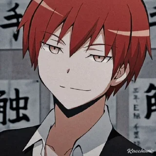 🌪 emoji Akabane Karma Telegram sticker 19 of 25