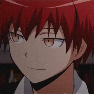 ❤️ emoji 「 ➣Akabane Karma✩↯ @Mcchltte` 」 Telegram sticker 2 of 70