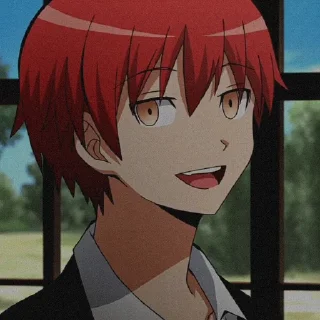 ⛓ emoji 「 ➣Akabane Karma✩↯ @Mcchltte` 」 Telegram sticker 7 of 70