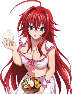 🩸 emoji High School DxD ➜ @AnimeStickersIndo Telegram sticker 9 of 35