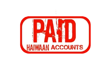 Sticker from RJ HAIWAAN