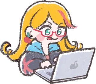 Sticker from Asahi Lina