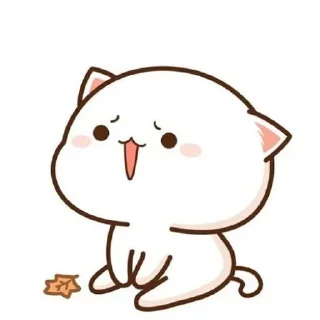 😞 emoji Cutie Cat ❤ @Imrohitkashyap7 Telegram sticker 9 of 120
