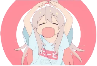 🙆‍♀️ emoji Oniichan wa Oshimai! @Y2LAB Telegram sticker 11 of 99