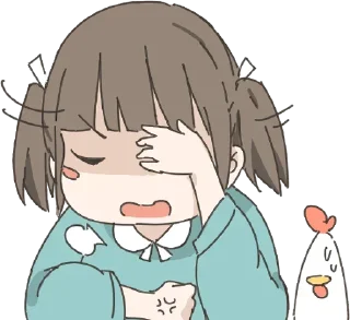 🤦‍♀️ emoji oggy ;)'s sticker pack (@Zeeki_bot) Telegram sticker 12 of 30