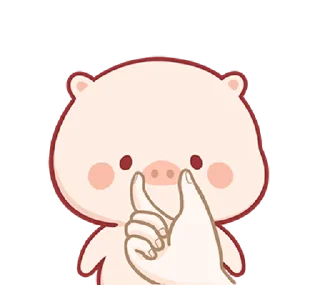 Sticker from Piggy Mengmeng 2 @bistic