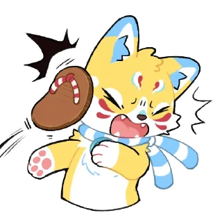 💢 emoji Kurari Kitsune Telegram sticker 18 of 44