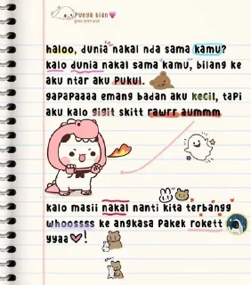 Sticker from from ikal to anin