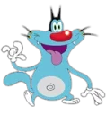 😛 emoji "Oggy and The Cockroaches" Telegram sticker 8 of 31