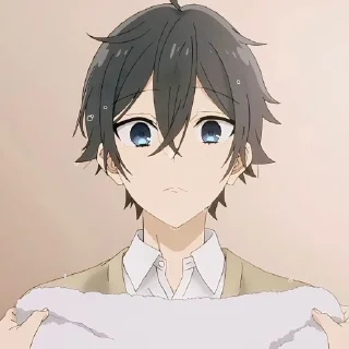 Sticker from Miyamura Izumi @anime_stickers_alone