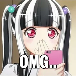 😱 emoji Bandori meme's Telegram sticker 24 of 24