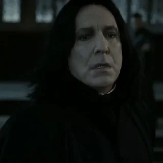 🗃 emoji ꜜ ᩠  ꉂ ִֶָ  severus snape  ࣪ ͎ @sweetymillsㅤ Telegram sticker 22 of 22