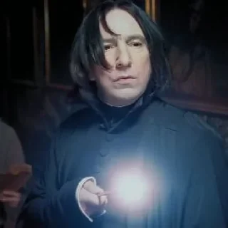 🗃 emoji ꜜ ᩠  ꉂ ִֶָ  severus snape  ࣪ ͎ @sweetymillsㅤ Telegram sticker 4 of 22