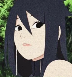 ❤️ emoji Kiyomi uchiha ┈➤ @anime_stickerspack Telegram sticker 10 of 21