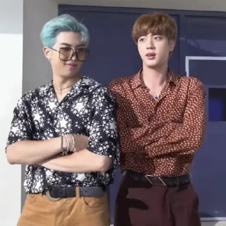 💜 emoji Namjin by @SEOKJINIEST Telegram sticker 21 of 89