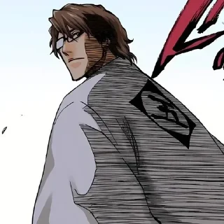 🌟 emoji Sosuke Aizen @stickersbag Telegram sticker 20 of 50