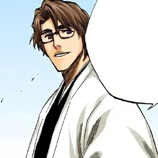 🌟 emoji Sosuke Aizen @stickersbag Telegram sticker 15 of 50