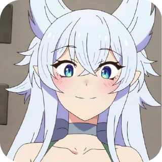 👄 emoji Fenrys - [ @AniStickerz ] Telegram sticker 8 of 30