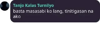 Sticker from pogi mo tanjo