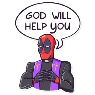 😈 emoji DEADPOOL @MORE_GIFS Telegram sticker 22 of 33