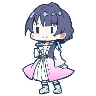 💃 emoji Hasu No Sora Telegram sticker 9 of 69