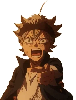 Sticker from Black Clover - @Anime_Stickers_Pack