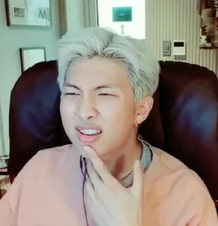 🌑 emoji kim rm unfilt - @bang7anstickers Telegram sticker 13 of 30