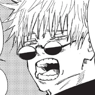 🥴 emoji Gojo Sensei Telegram sticker 19 of 63