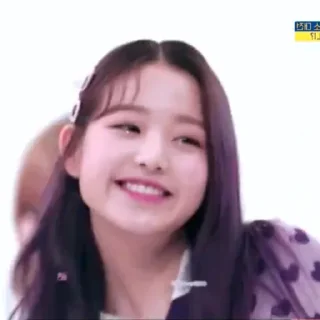 😀 emoji Wonyoung - @VIOLETASA Telegram sticker 7 of 24