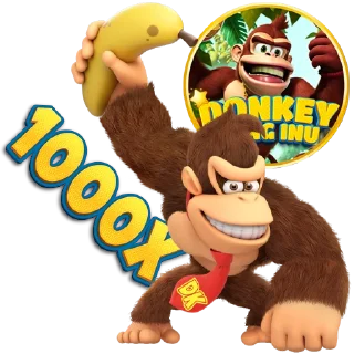 🔥 emoji Donkey Kong Inu Telegram sticker 18 of 20
