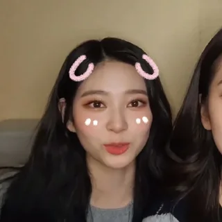 😏 emoji minjoo :: @stikerkece Telegram sticker 24 of 30