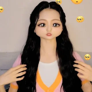 🥺 emoji wonyoung :: @stikerkece Telegram sticker 23 of 25