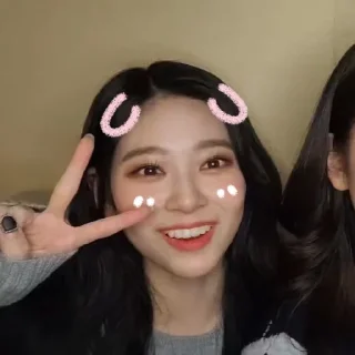 😏 emoji minjoo :: @stikerkece Telegram sticker 23 of 30