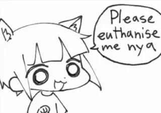 Sticker from Euthanise Me [@AnimeCommunityChat]