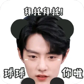 🫥 emoji 肖战 Production by @Aladdinsanebot Telegram sticker 21 of 24