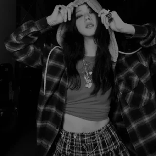 Sticker from Jisoo (Dark) Sticker by @Liams78