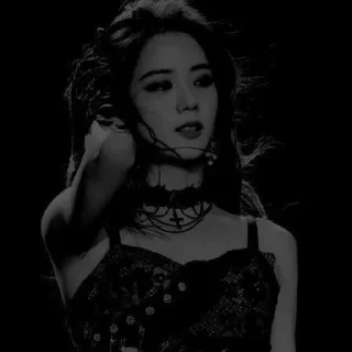 Sticker from Jisoo (Dark) Sticker by @Liams78