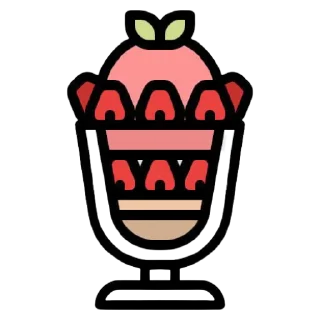 🍨 emoji ✧ :･ﾟ➽ ー@aestheticstikerpack 🐻 Telegram sticker 10 of 120
