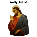 🙄 emoji jesus hates u Telegram sticker 18 of 18