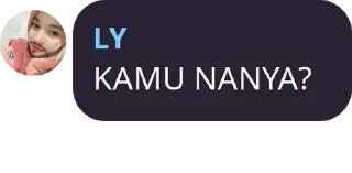 👆 emoji Leya gabut Telegram sticker 19 of 25