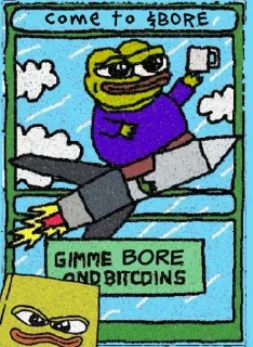 🫥 emoji $BORE - @BOREonSol Telegram sticker 7 of 12