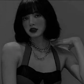 🖤 emoji Lisa (Dark) by @Liams78 Telegram sticker 21 of 30