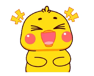 Sticker from Chikka Little Duck || @xxyuji